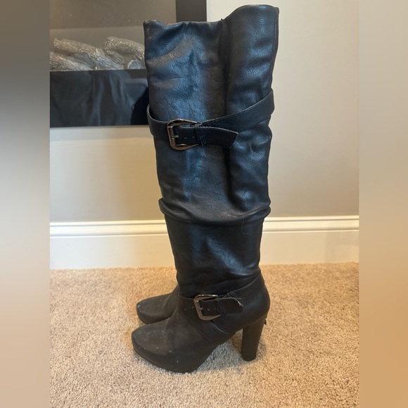 Carlos knee high boots - size 7 - Picture 1 of 6